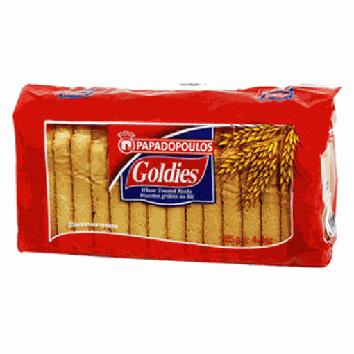 Picture of Tost Wheat Rusks Papadoupolos 125 gr
