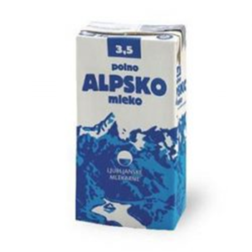 Фотографија од Млеко Алпско 3,5% 1Л