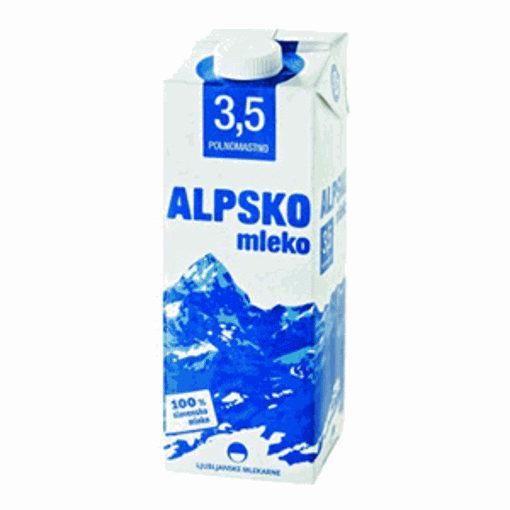 Picture of Milk Alpsko 3.5% 1L Slovenian