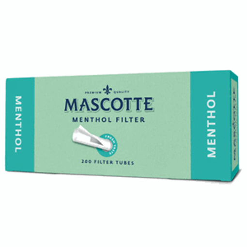 Picture of Mascotte Filter Tubes Menthol 200/1