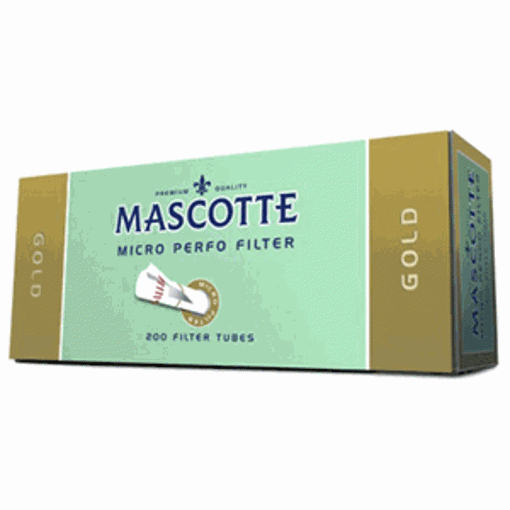 Picture of Mascotte Filter Tubes Micro Perfo Gold 200/1