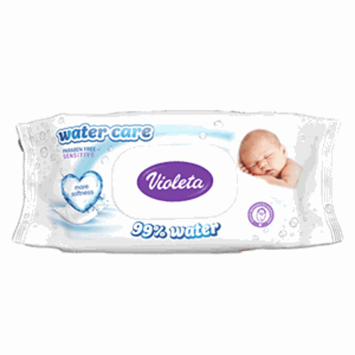 Picture of Violeta Wet wipes 56/1 Water Care