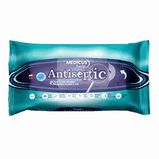 Picture of Wet Wipes Antiseptic 45/1 Medicus