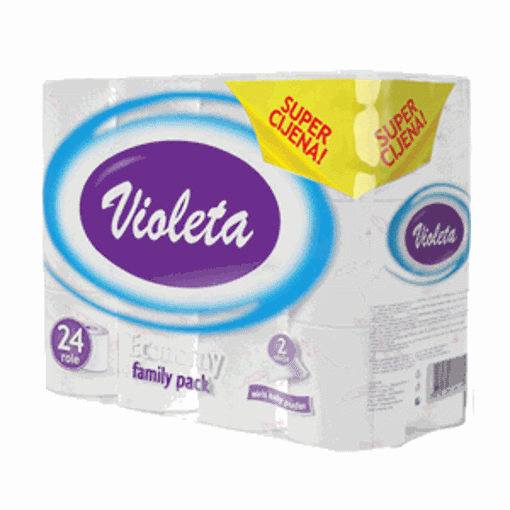 Picture of Toalet Paper Violeta 24/1