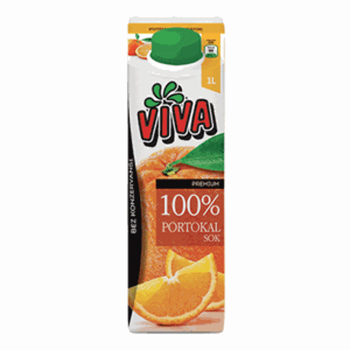 Picture of Viva Juice Orange 100% 1L