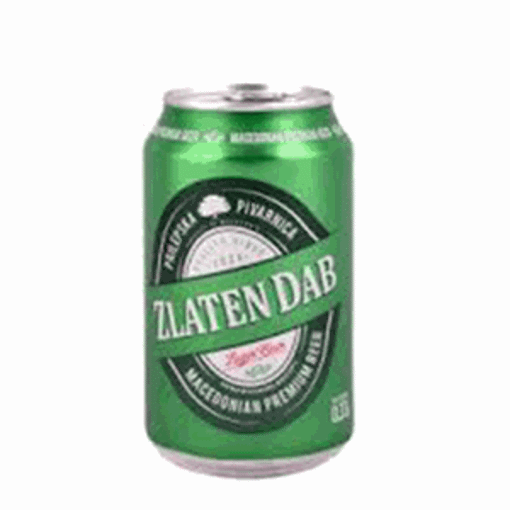 Picture of Beer Zlaten Dab 0.33 L Can
