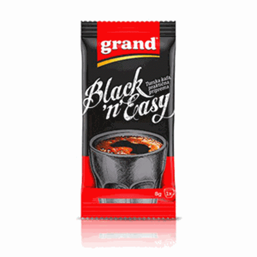 Picture of Coffee Grand Black & Easy 11 gr with sugar