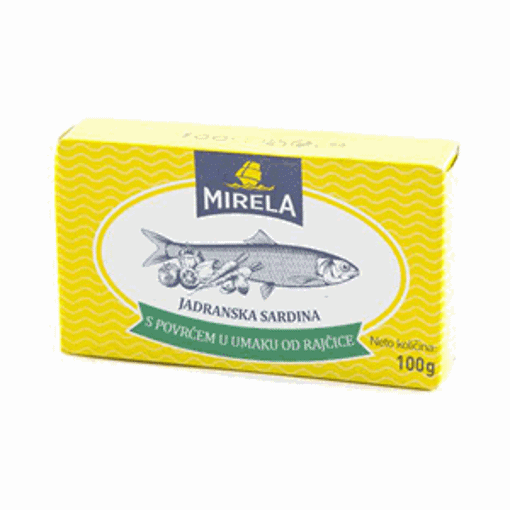 Picture of Mirela Sardine Vegetables 100g