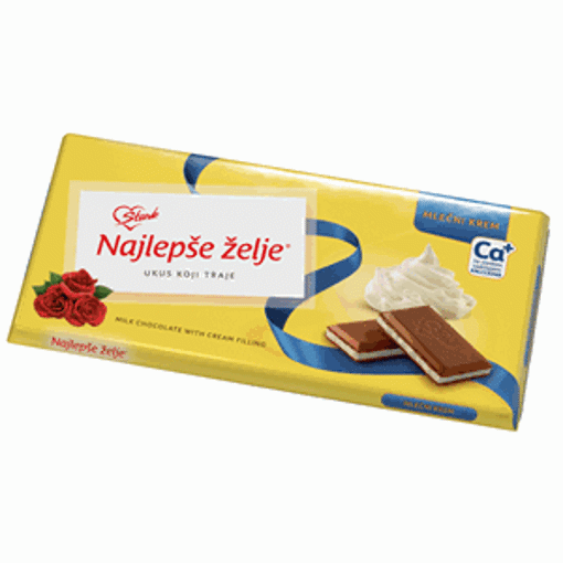 Picture of Najlepshe Zhelev Milk Cream 100g