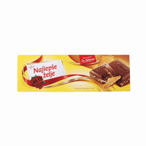 Picture of Najlepshe Zhelev Milk With Biscuit 250g