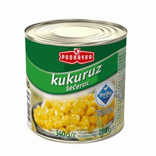 Picture of Podravka Canned Corn 340g