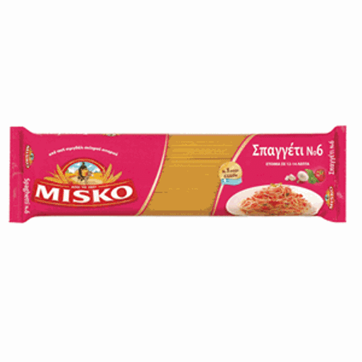 Picture of Spaghetti 500 gr Misko no.6