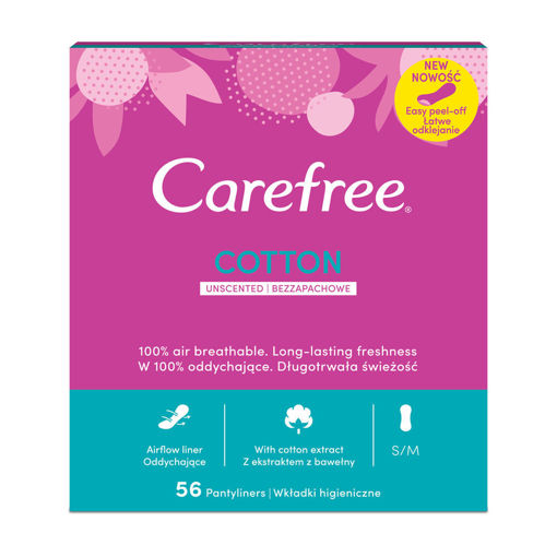 Picture of Everyday Pads Carefree Cotton 56/1