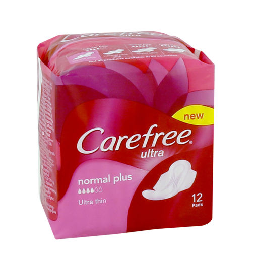 Picture of Pads Carefree Ultra Normal 12/1