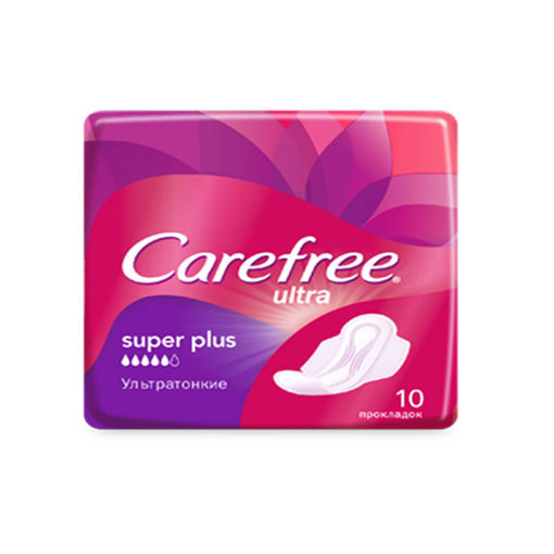 Picture of Pads Carefree Ultra Super Plus 10/1