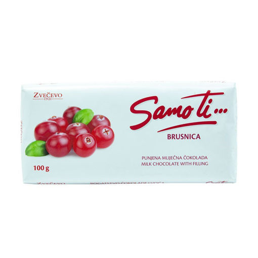 Picture of Samo ti Chocolate with Lingonberry Filling 100 g