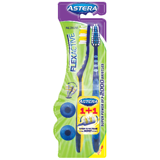 Picture of Astera Toothbrush FLEX  1+1 Medium