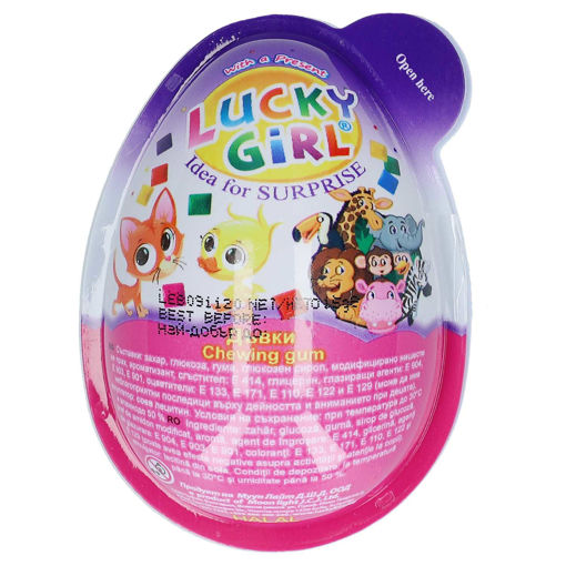 Picture of Lucky Egg with a Toy for Girls 15 g