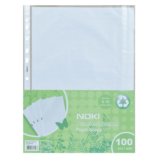Picture of Noki PVC Folder UR Pockets A4 35 Microns 100/1